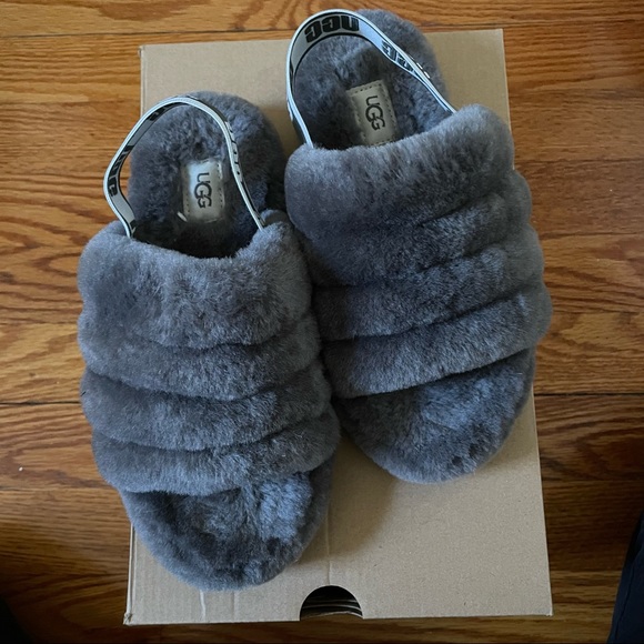 UGG Shoes - uggs fluff yeah slides